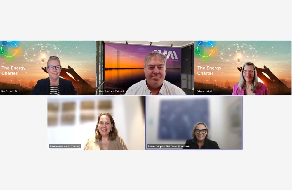 RDA Orana Supports the Launch of The Energy Charter’s Pioneering Regional Energy Collaboration Framework